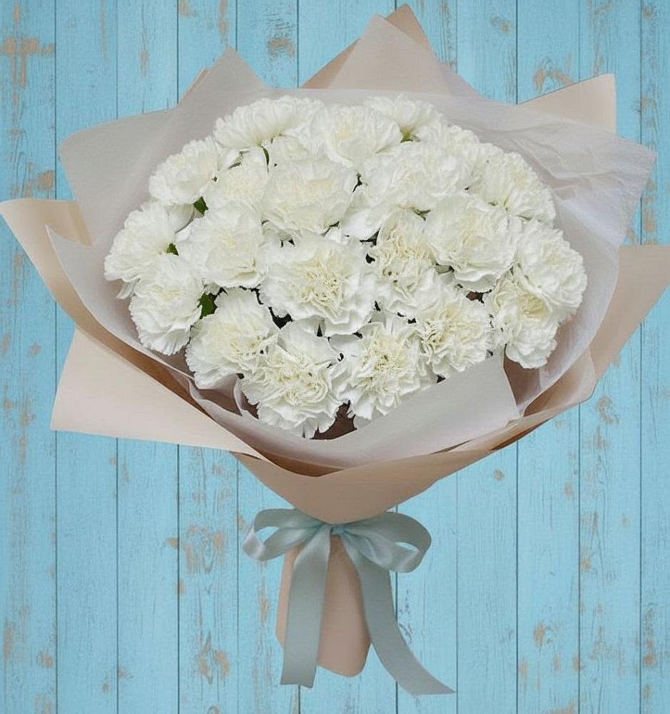 Букет цветов из: Гвоздики в Первомайском Оренбургская область