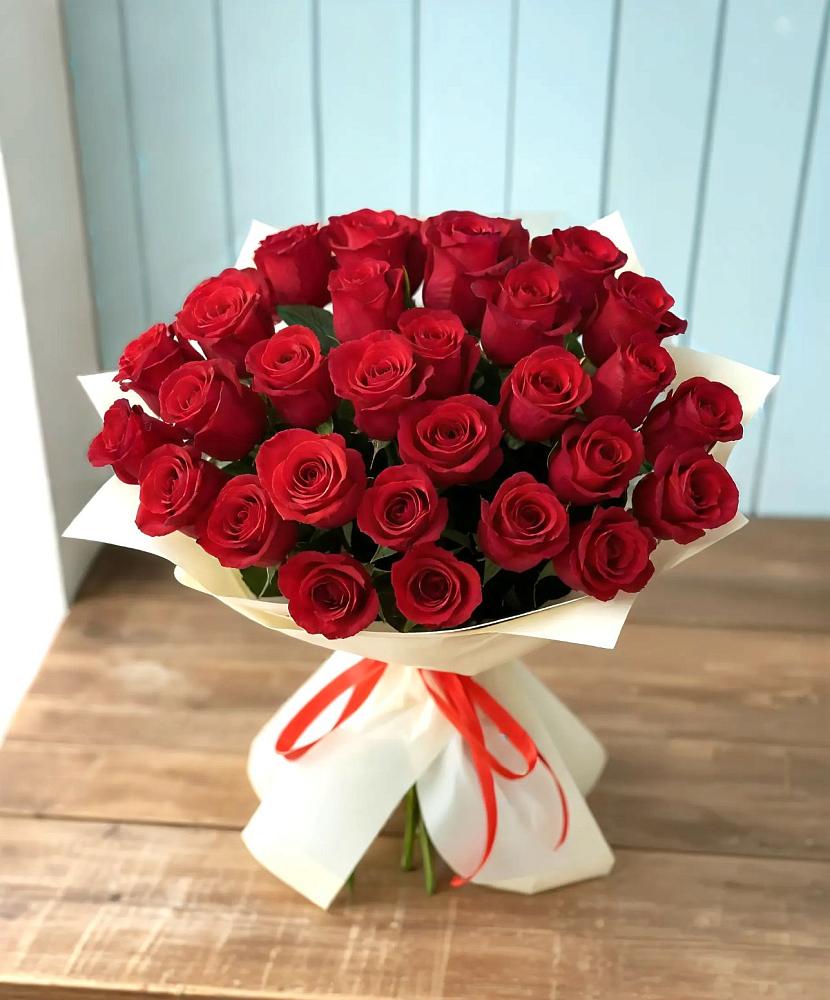 Букет 29 Красных роз в Первомайском Оренбургская область