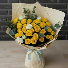 Букет цветов из:  Розы #REPLACE_PRED# Первомайском Оренбургская область