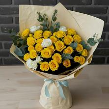 Букет цветов из:  Розы в Первомайском Оренбургская область