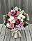 Букет цветов из: Альстромерии, Гвоздики, Розы и Хризантемы в Первомайском Оренбургская область