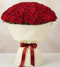 Букет 101 Красная роза Милано #REPLACE_PRED# Первомайском Оренбургская область
