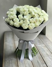 Букет 35 Белых роз в Первомайском Оренбургская область