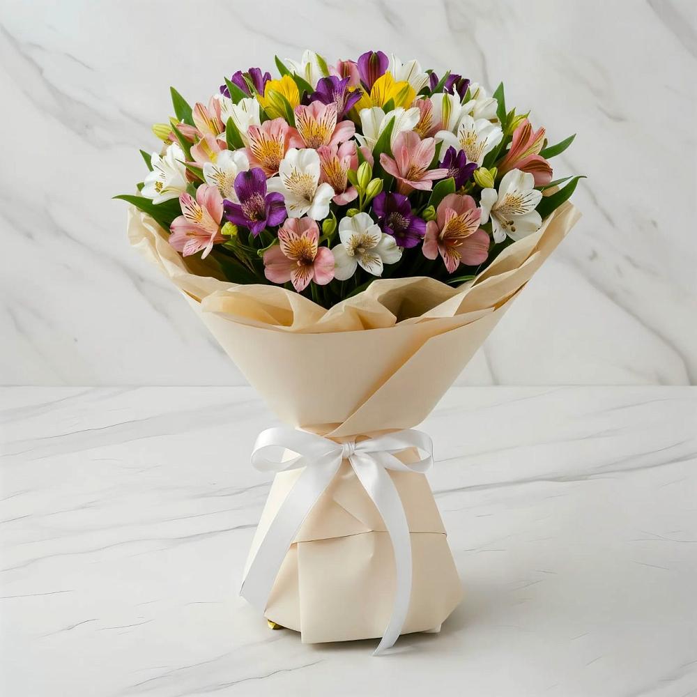 Букет цветов из: Альстромерии в Первомайском Оренбургская область