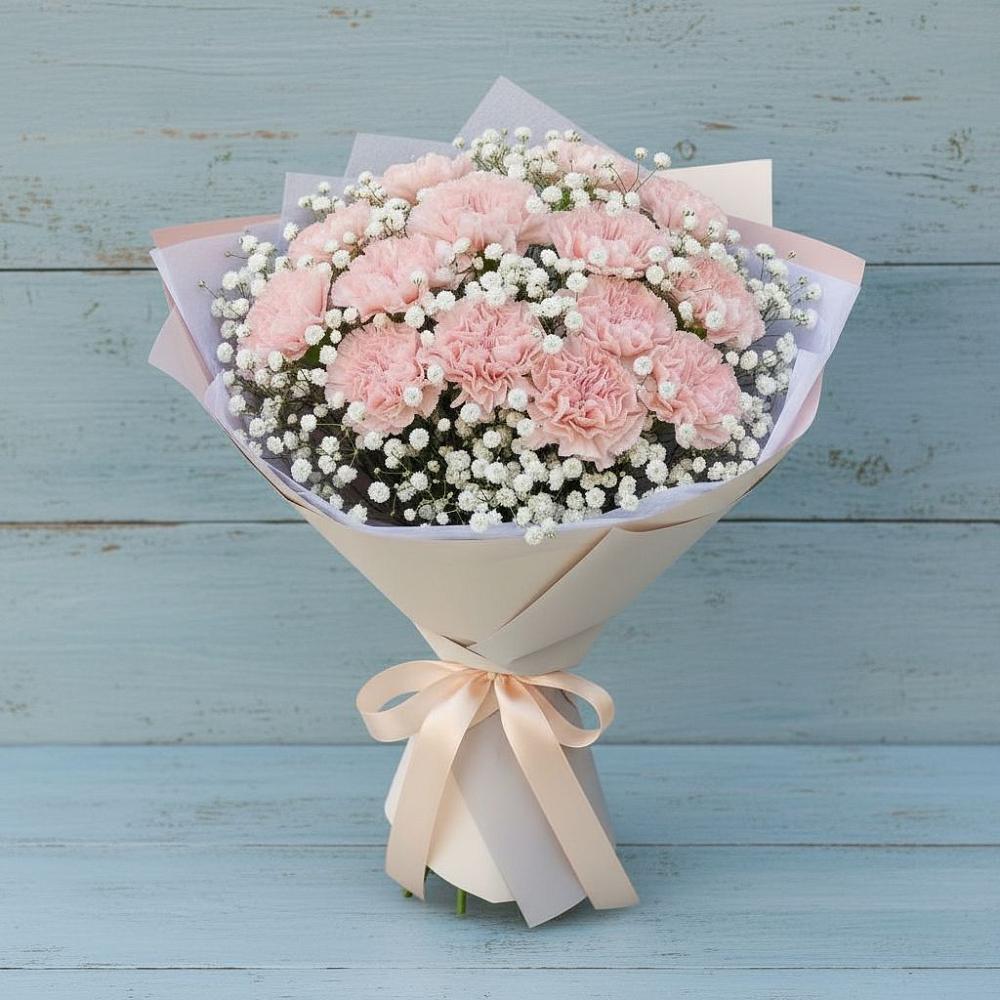 Букет цветов из: Гвоздики в Первомайском Оренбургская область