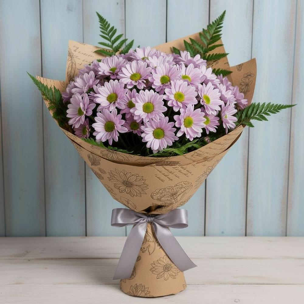 Букет цветов из: Хризантемы в Первомайском Оренбургская область