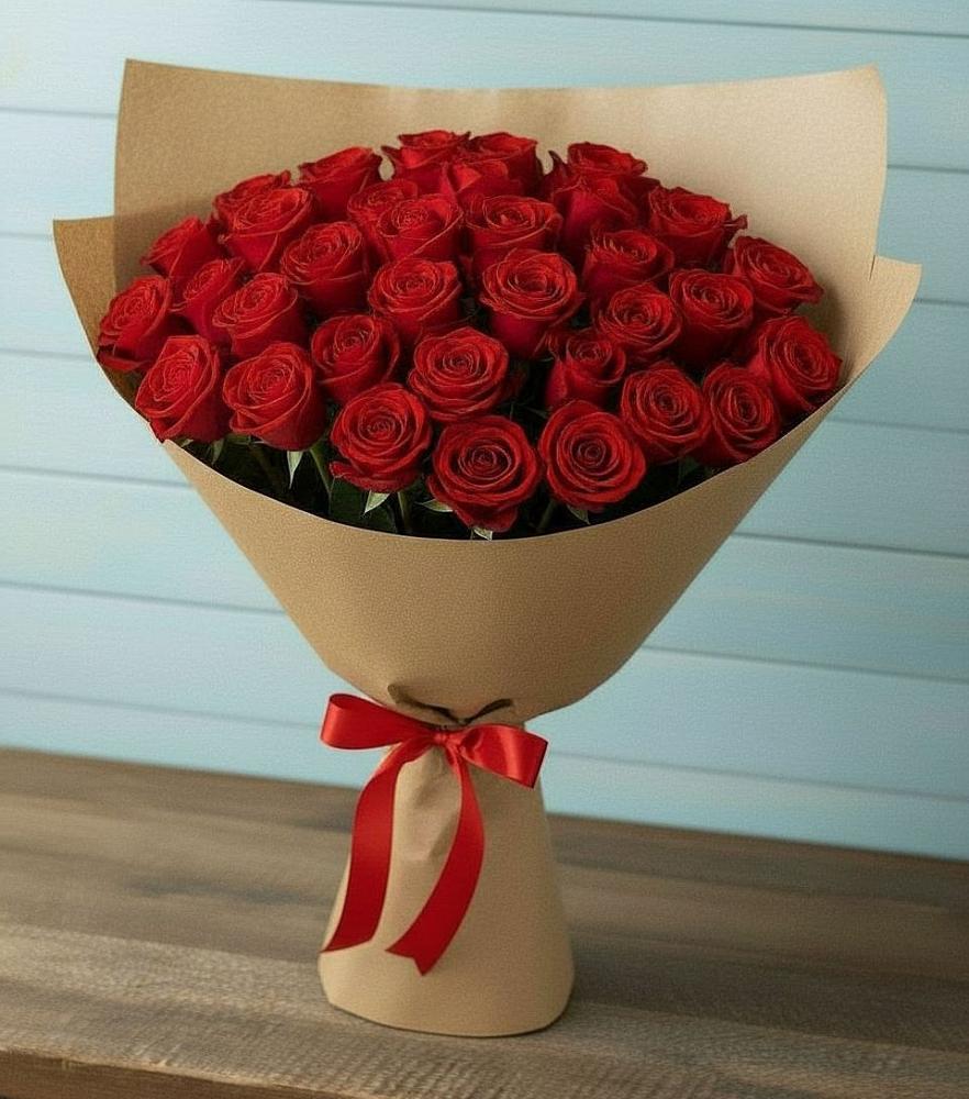 Букет Красные розы Милано в Первомайском Оренбургская область