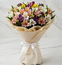 Букет цветов из:  Альстромерии #REPLACE_PRED# Первомайском Оренбургская область