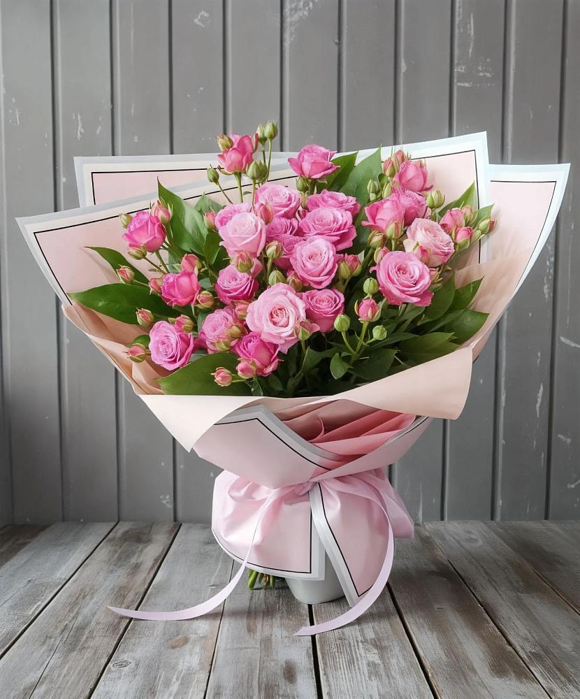 Букет Розовый кустик в Первомайском Оренбургская область