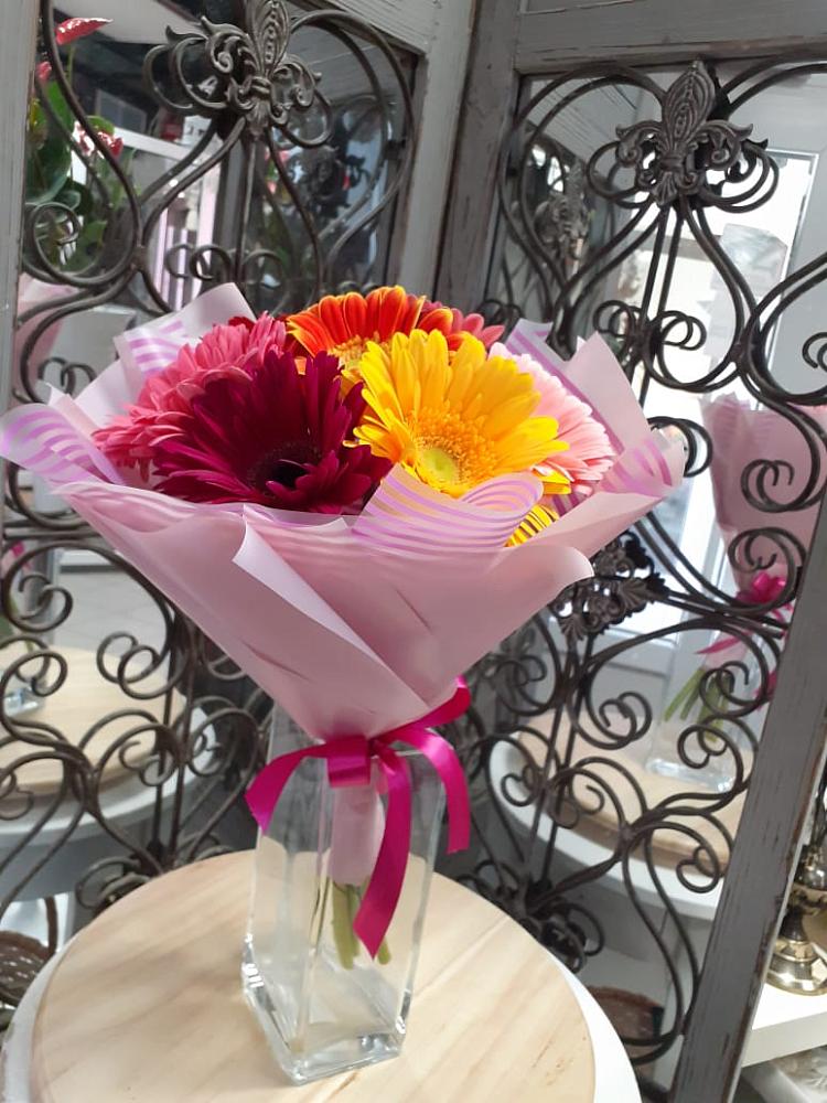 Букет цветов из: Герберы в Первомайском Оренбургская область