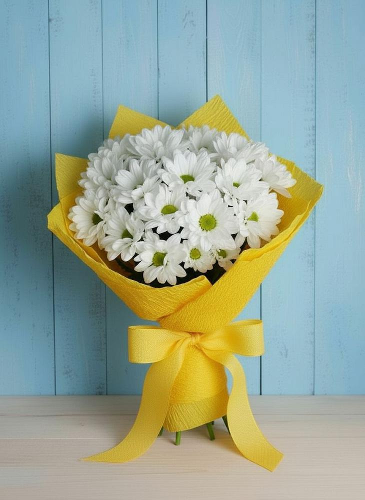 Букет цветов из: Хризантемы в Первомайском Оренбургская область