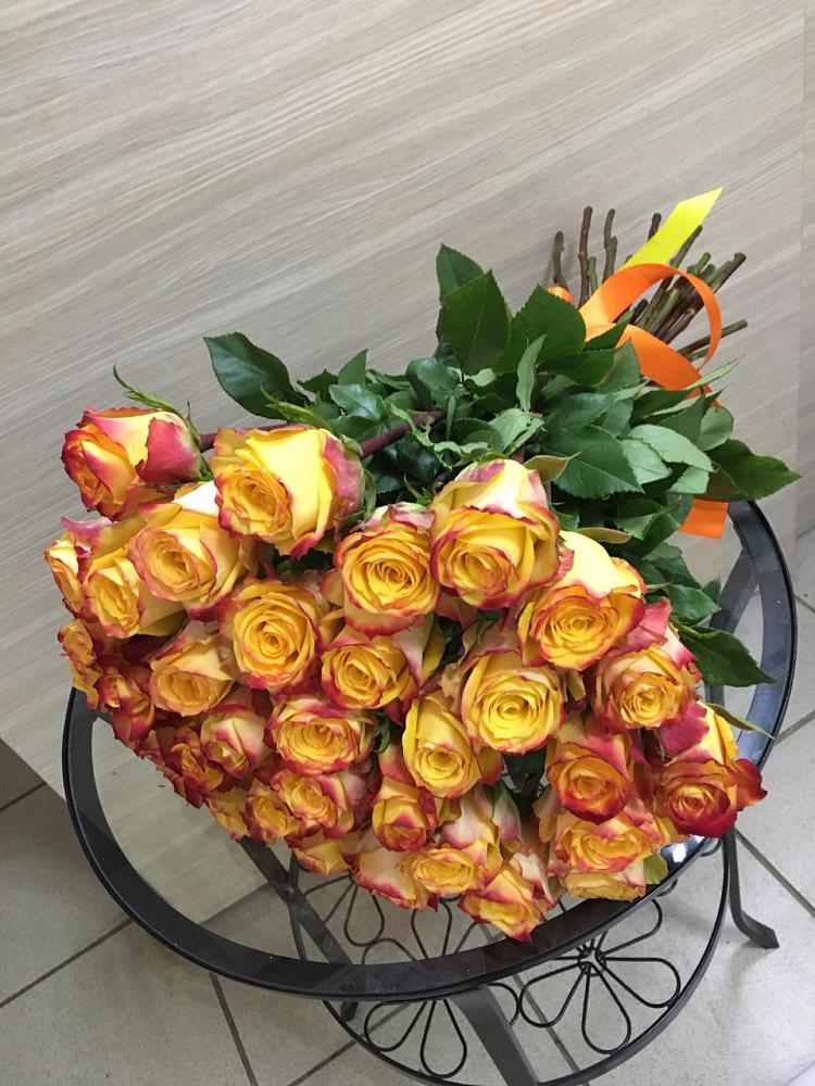 Букет Желтые розы в Первомайском Оренбургская область