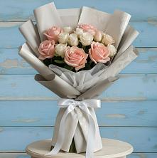 Букет цветов из:  Розы в Первомайском Оренбургская область