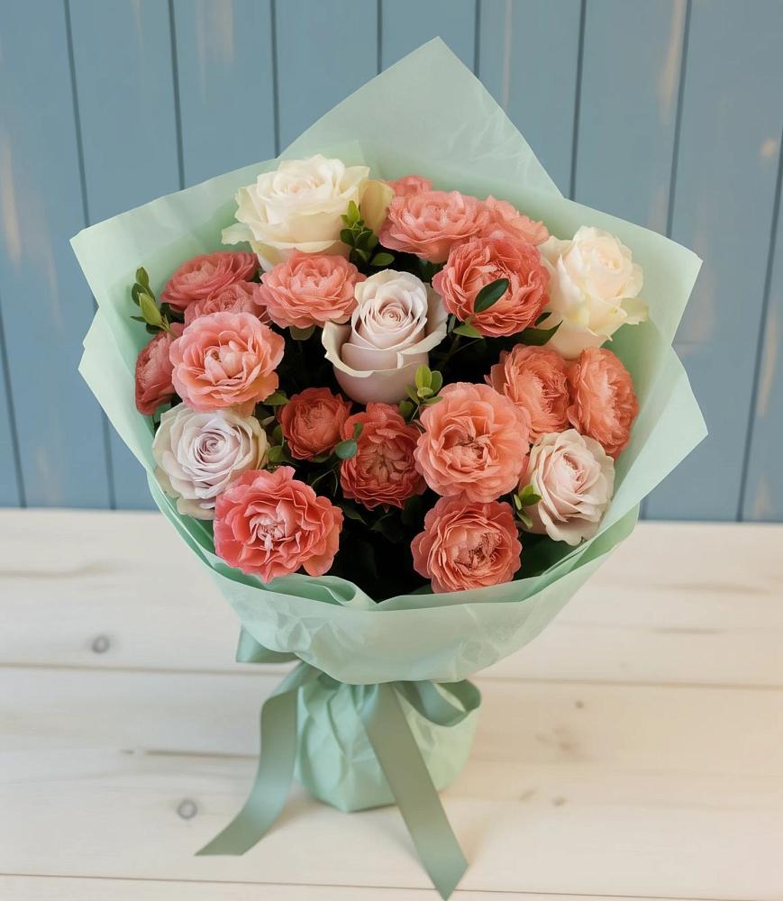 Букет цветов из: Розы в Первомайском Оренбургская область