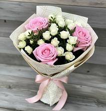 Букет цветов из:  Розы в Первомайском Оренбургская область