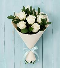 Букет цветов из:  Розы в Первомайском Оренбургская область