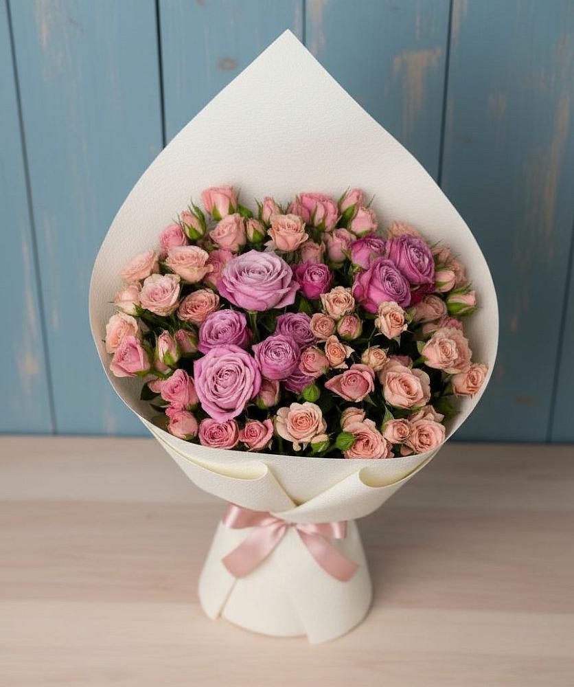 Букет цветов из: Розы в Первомайском Оренбургская область