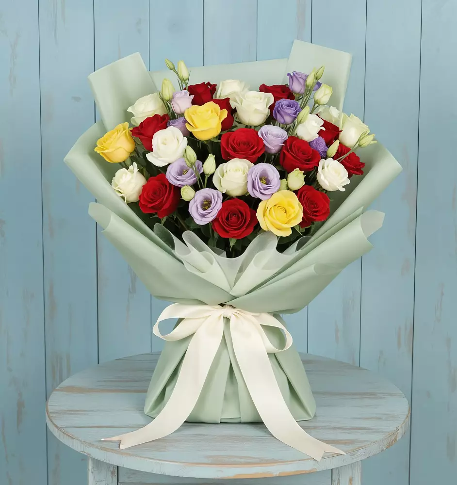 Букет цветов из: Розы в Первомайском Оренбургская область