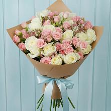 Букет цветов из:  Розы в Первомайском Оренбургская область