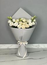 Букет цветов из:  Розы и Лизиантусы в Первомайском Оренбургская область